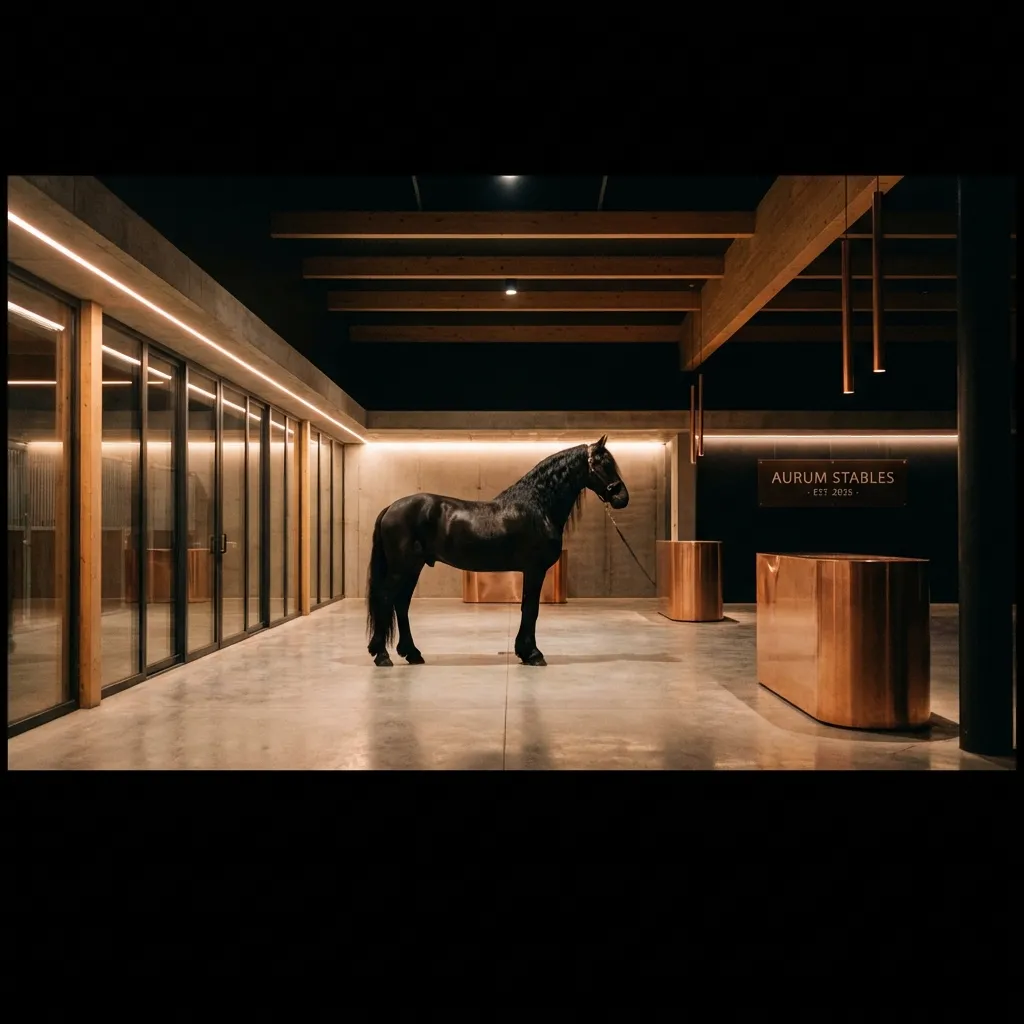 Atmosphère de sérénité équestre chez HorsyRider